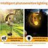 Solar Iron Decor Light Lamp Driveway Fairy Patio Powered Ip65 Fence Outdoor Lights Lawn Waterproof Dawn Led Dusk Ornaments Metal