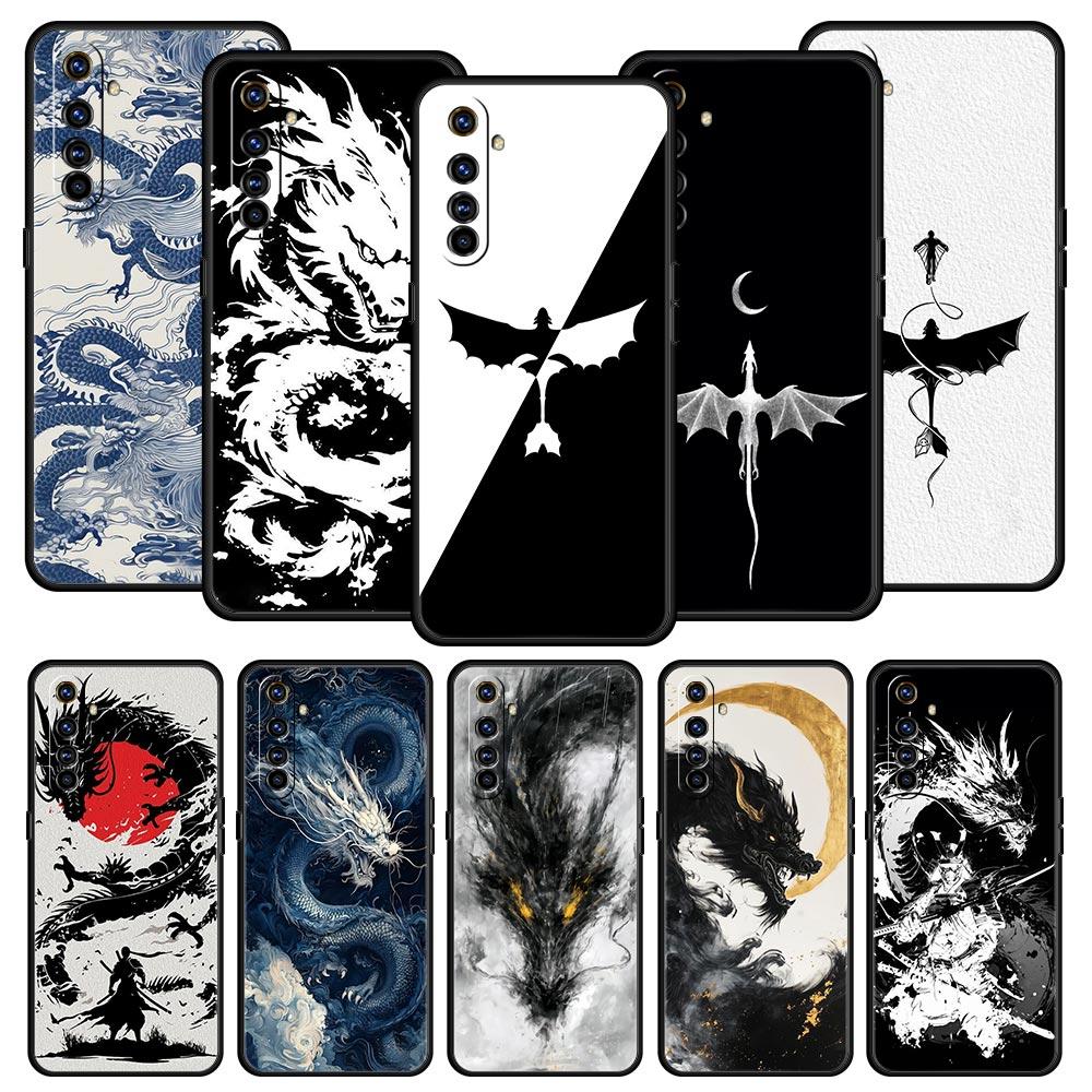 Dragon Phone Case For Realme 13 12 11 10 4G 9 8 5G 7 GT5 GT3 GT2 Pro Plus C21 C11 C25 C35 GT Neo 2 3 3T 5 Cover