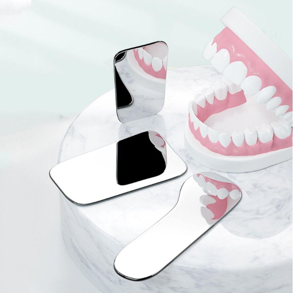 5Pcs/set Storage Box Intraoral Dental Reflector Glass Intra Oral Reflector  Dentistry