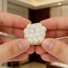 Novelty Pearl-Inspired Squeeze Ball Stress Relief Toy for Adults and Kids Soft Sensory Decompression Ball 4cm 6cm 10cm Size Options