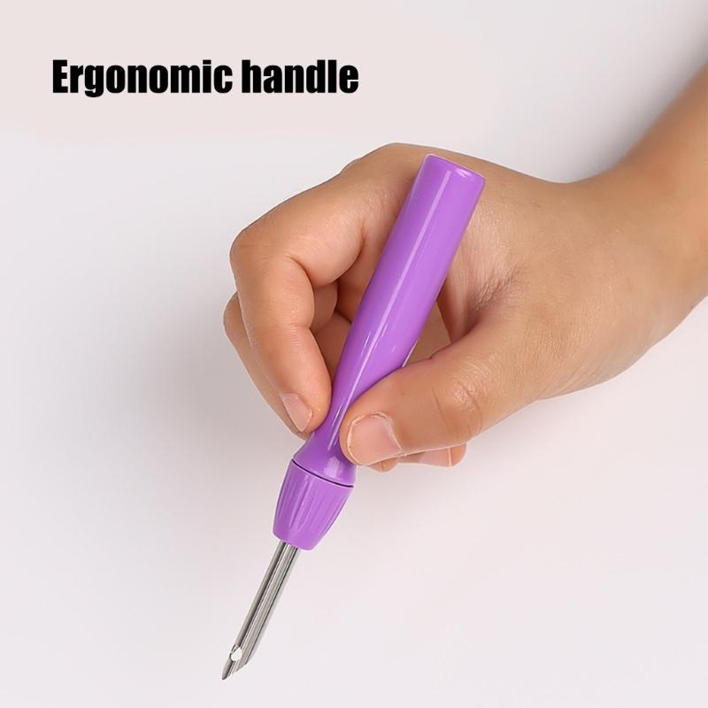 2.5mm/3.5mm/5mm Adjustable Punch Needle Set Embroidery Punch Needle Practical Punch Needle Tool Set for Embroidery Craft