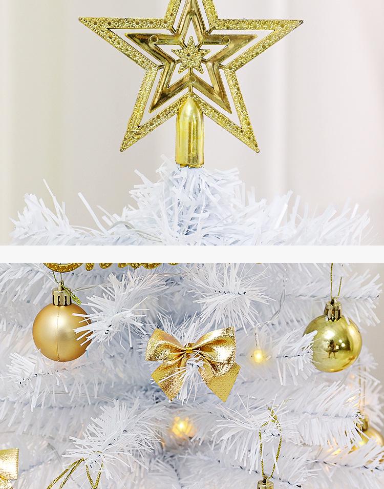 Mini Luminous White Christmas Tree Ornament - 45cm/60cm Desktop Decoration