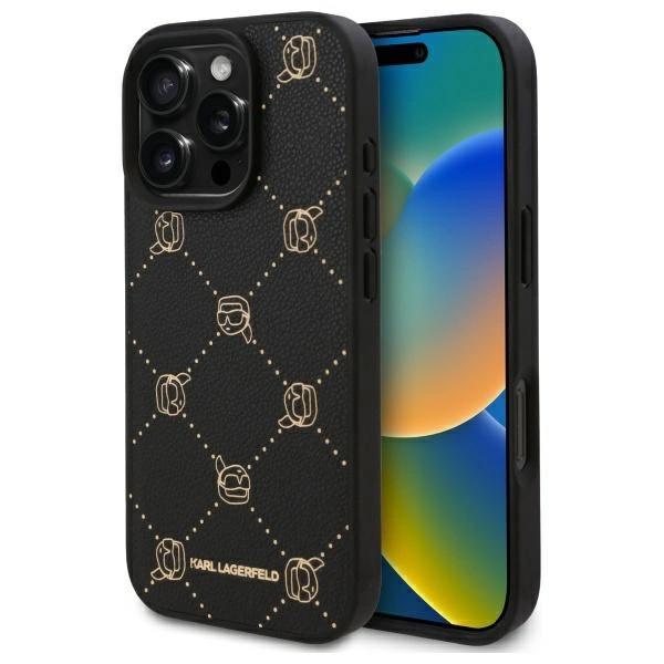 Karl Lagerfeld Klhmp16Xpgkhphk Iphone 16Pro Max 6.9 Czarny/Black Magsafe Karl Head