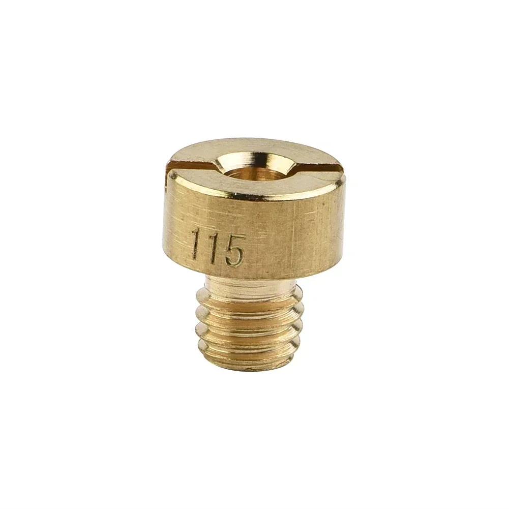 15 PCS Main Jet Set 55-115 M5 For Mikuni Carburetor VM22 VM24 VM26 VM30 Carb For 125cc-250cc Engine Motor Dirt