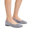 Women's Pointed Toe Flat Shoes Slip On Ballet Style Low Heel Casual Comfortable Soft Material Footwear