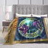 Anime Yu Gi Oh Card Blanket Cover Fleece  Warm Throw Blanket for Airplane Travel Bedroom Quilt