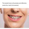 10 Packs Metal Dental Teeth Orthodontics Brackets Braces 022slot 345hooks