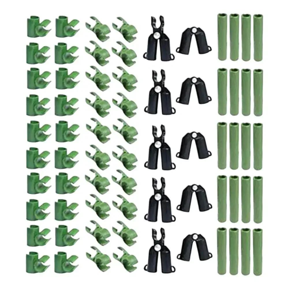 70 Pack of Adjustable Plant Connector Clips for Garden Trellis Designed To Support Growth of Climbing Plants Effectively