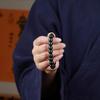 First Grade Xinjiang Hetian Jade Qingyu Bracelet: Handmade Beaded Ancient Style for Men and Women