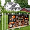 2D Basketball Themed Birthday Backdrop, Black Orange Sports Party Background Cloth