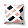 Polyester Pillow Case Automobile Decoration Home Printed Pillow Case Automobile Sofa Simple Waist Cushion Cover