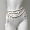 Pearl Tassel Multi-Layer Waist Chain - Exquisite High-End Fashion Accessory