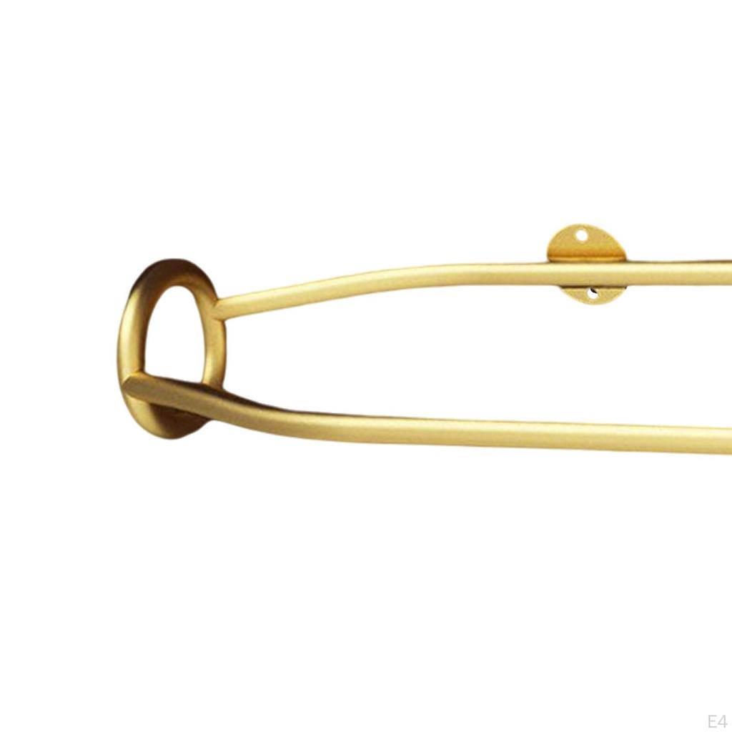 Iron Wall Mounted Wine Rack Single Creative Decorative Hanging