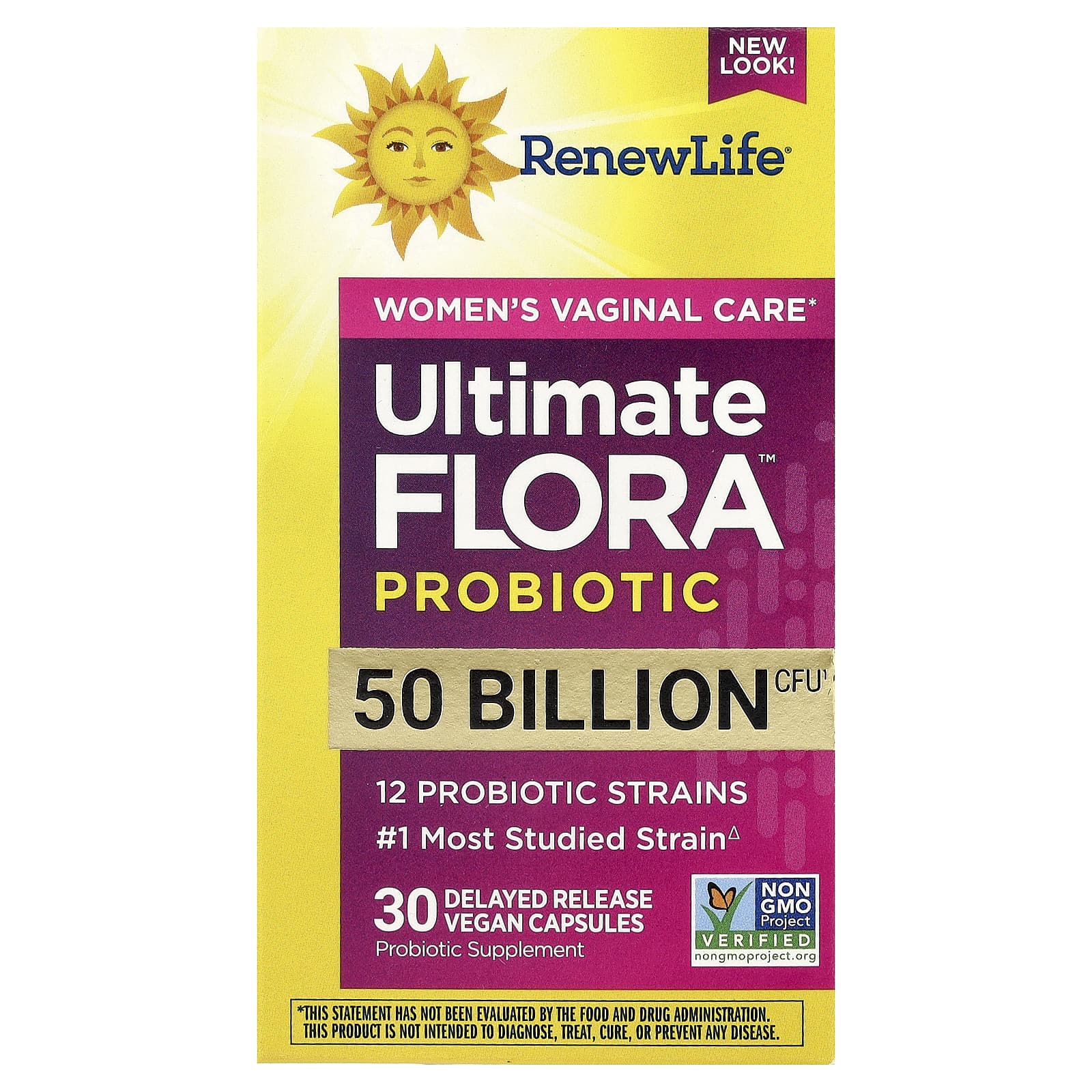 

Ultimate Flora, Vaginal Probiotic for Women, 5 Billion, 30 Veggie Caps