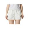 Solid Color Comfortable Loose Breathable Mid Waist Casual Shorts Women Shorts Cream 630357-65