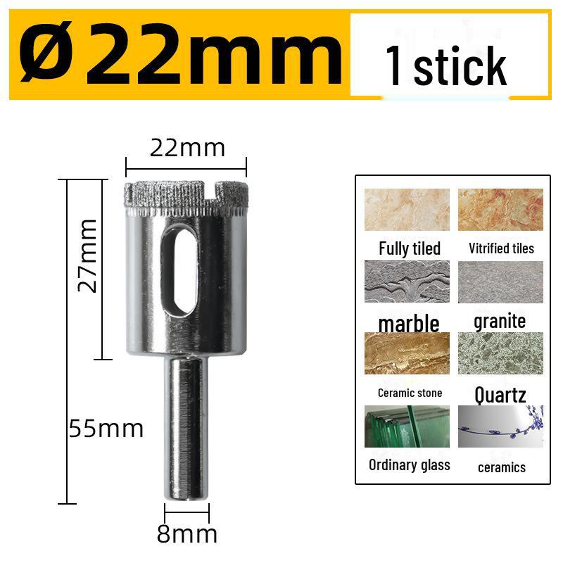 Diamond Hole Opener & Glass Drill Bit for Marble and Buddha Beads