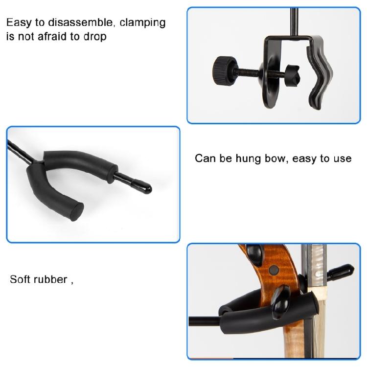 Violin Viola Hanger for Music Stand Violin Viola Hook Violin Holder Hook Microphone Or Sheet Music Stand Violin Holder