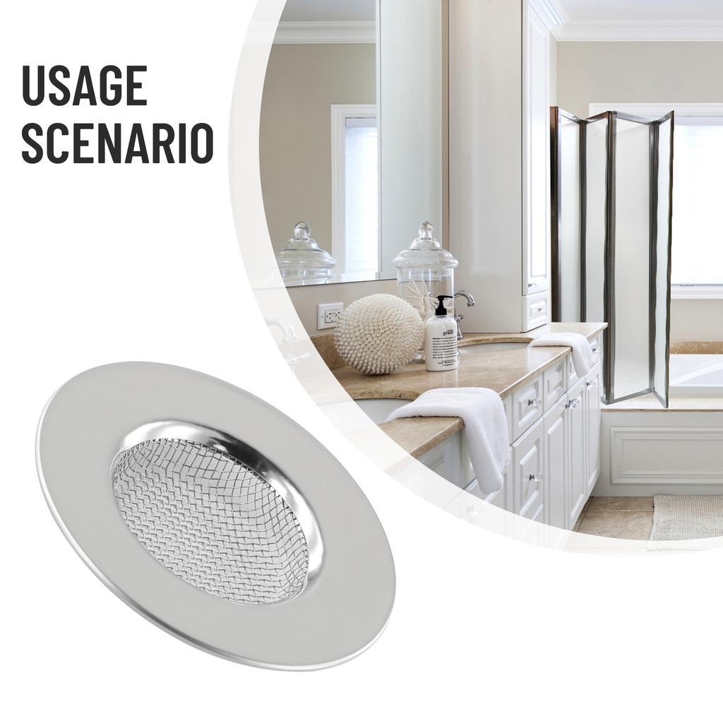 Bathroom Hair Drain Catcher Strainer Bathtub Hair Catcher Stopper Drain Stopper Metal Shower Drain For Kitchen