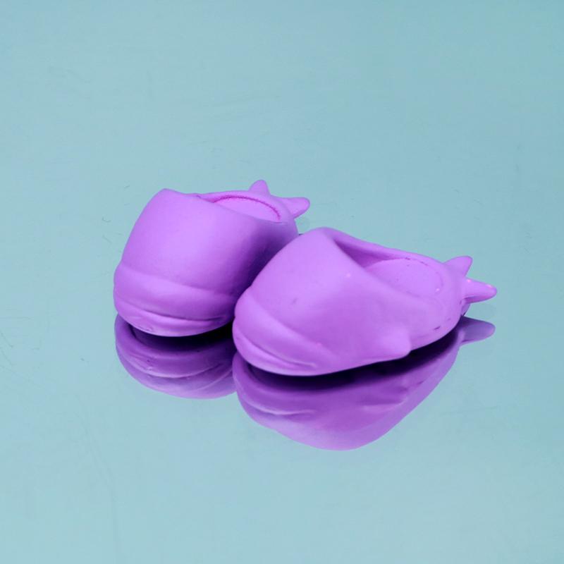 Pair Doll Duck Color Slippers Cute Accessories Bjd Shoes Decoration Detachable Material OB11 PVC 1 of 1/12 Entertaining Play Safe Kid Friendly Fun