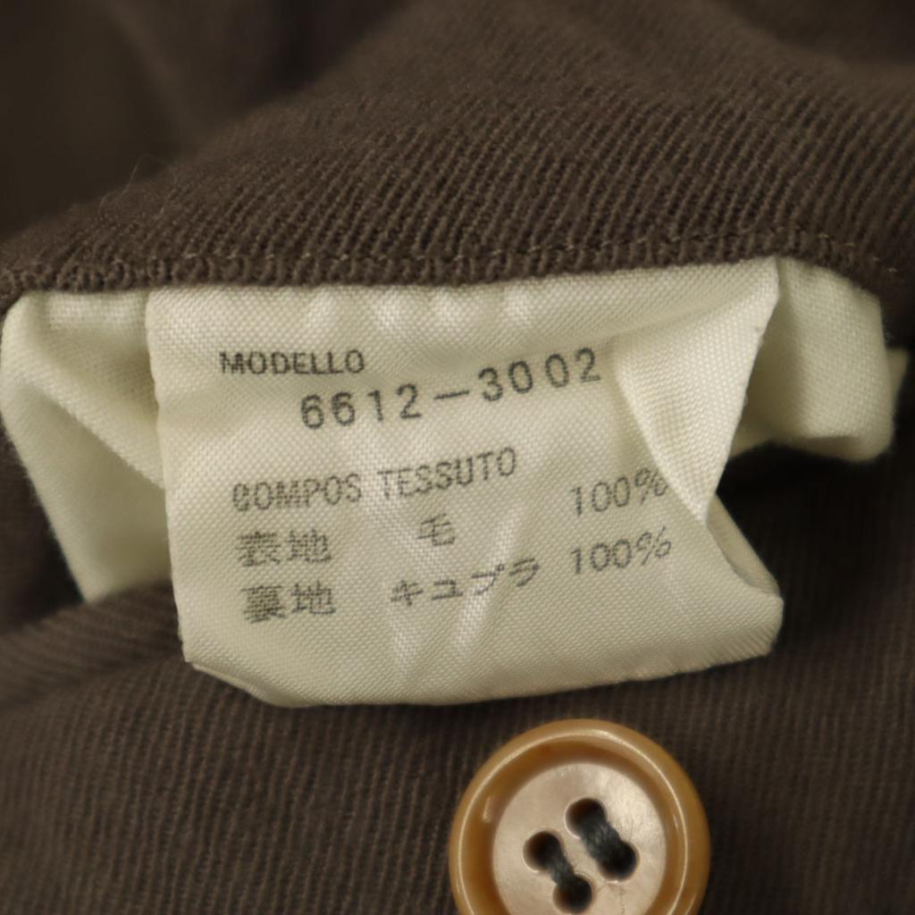 Emporio Armani Made In Japan Long Pants 44 Brown Women Used