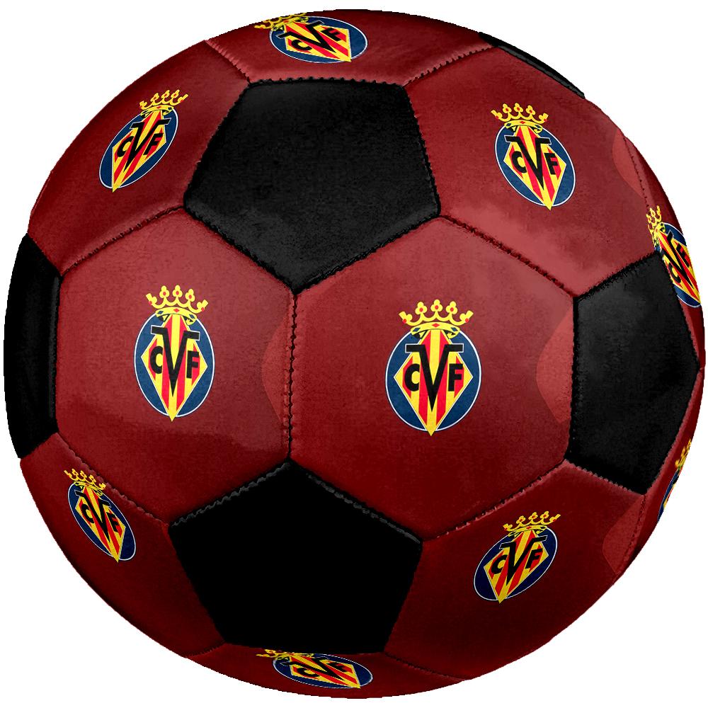 SIZE 5 Villarreal Soccer Ball Colorful All Ages Machine Stitched PVC Competition Ready Durable High-Bounce