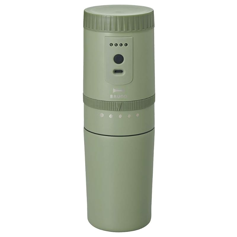 

BRUNO electric mill coffee maker BOE080 [ khaki ]