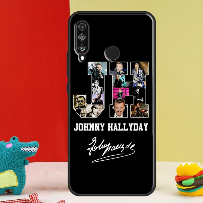 Johnny Hallyday For Huawei P30 Pro P60 P50 P20 P40 P Smart Nova 9 5T Honor Magic 5 Lite X8 X9 a 50 70 Case