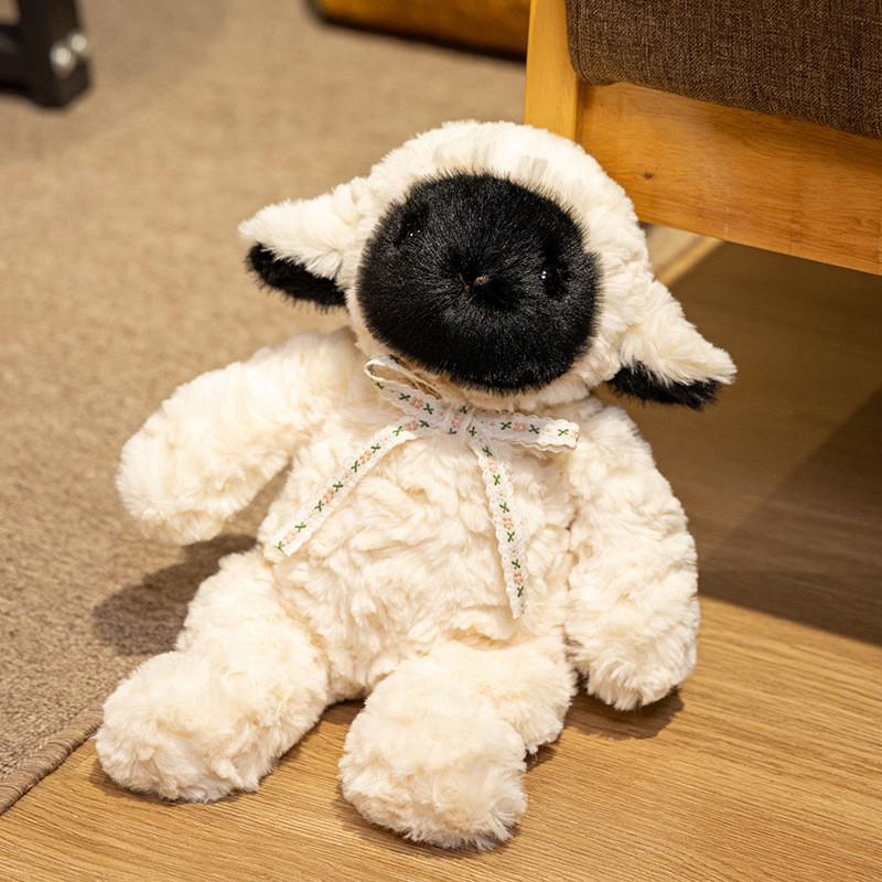 Toy Kids Plush Sheep Doll Soft Animal Toy Bedtime Comforter Gift Girls Children