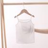 Modal Girls' Summer Sling Vest - Versatile White Baby & Infant Undershirt for Children