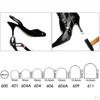 3 Pairs High Shoes repair Tip Replacement Accessory