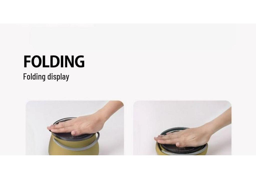 Large Capacity Outdoor Silicone Folding Kettle for Open Flame Boiling - Ideal Camping Cookware & Tableware