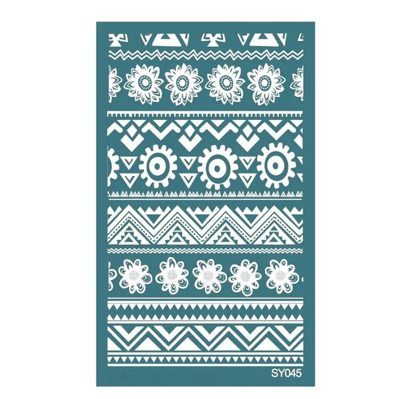 

Silk Screen Stencils for Polymer Clay Silkscreen Print Kit Mesh Stencil Decoration Clay Stamps Printing Jewelry Earrings Making