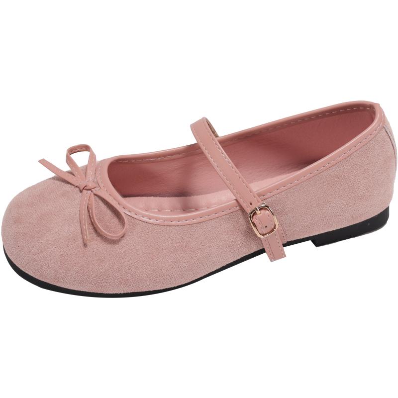 Butterfly-knot Flats Women Mary Jane Shoes Fashion Shallow Single Shoes Ladies Outdoor Dress Ballet Style Shoes