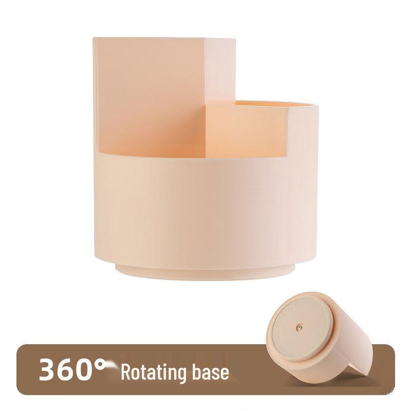 360-Degree Rotating Makeup Brush & Pen Holder (2-Pack)