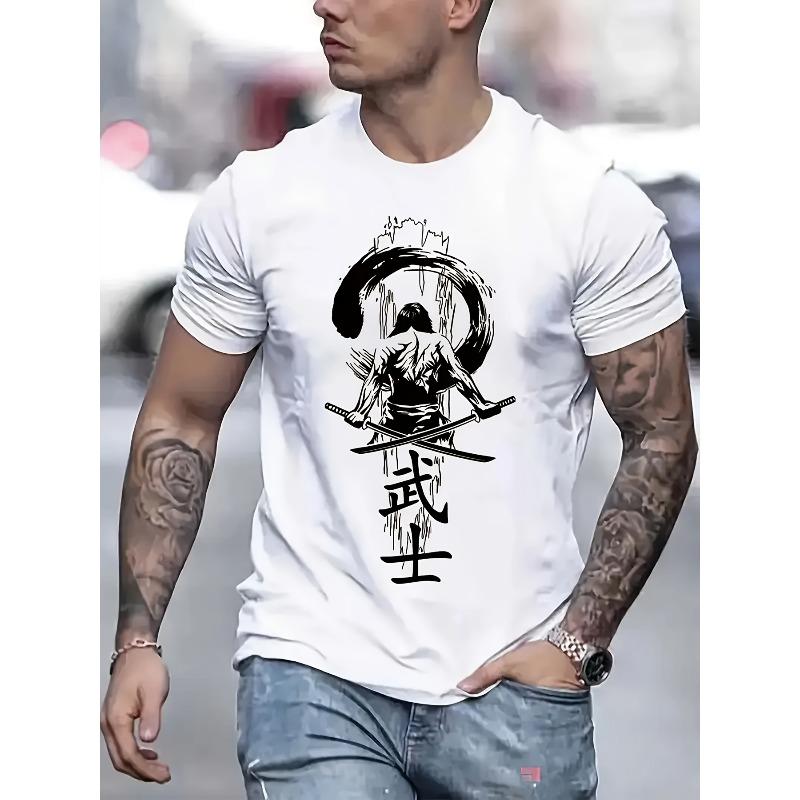 Men S Casual Short-Sleeve Outdoor Wear S белый