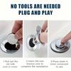 1pc, Universal Sink Drain Plug, Plastic Pop-Up Core for Washbasin, Odor-Proof Accessory for Washbasin Drainage