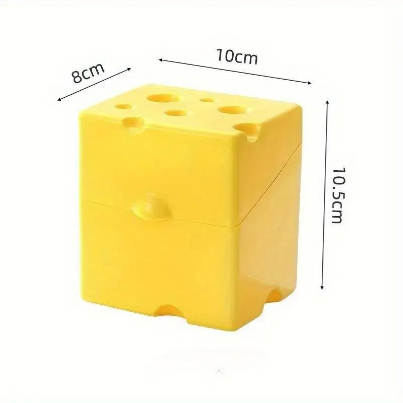 Kitchen Fresh-keeping ABS Flip Cheese Box Refrigerator Fresh-keeping boxFood and Snack Packaging Cheese Storage Box