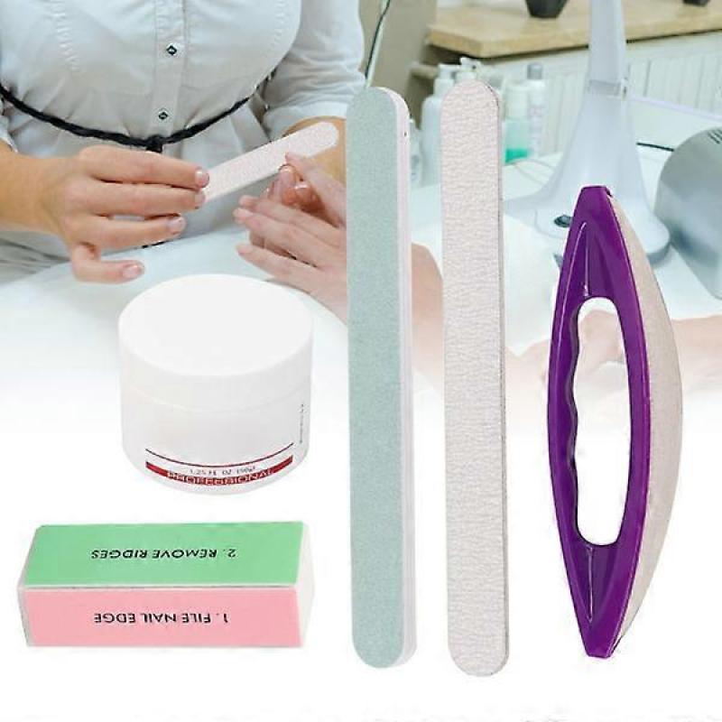 Professional nail file sanding manicure pedicure polishing buffer block nail art accessories set 5pcs/set.