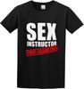 Men's Sex Instructor First Lesson Free Men's T Shirt Black