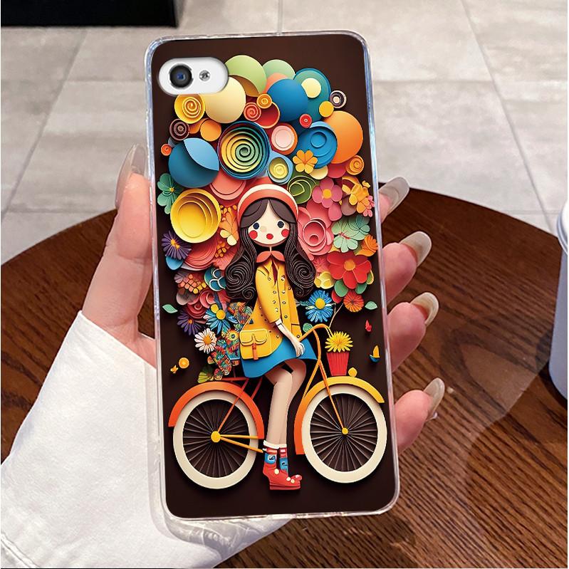 Für iPhone 4/4s/5/5s Hülle Klar Luxus Niedlich Liebesherz Hase Lustig TPU Weiches Silikon Handyhülle Für iPhone 4 4s 5 5s Rückseite