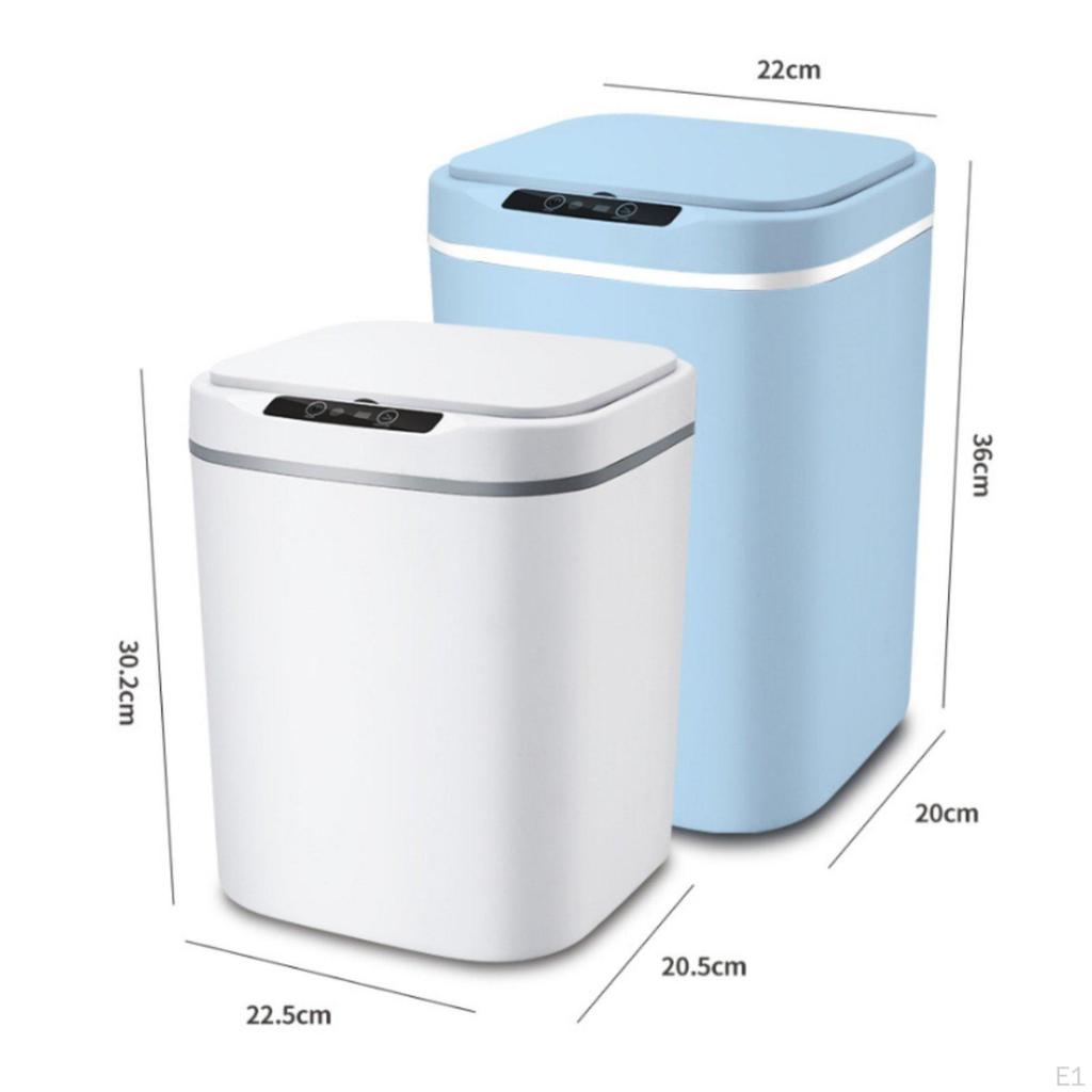Automatic Garbage Can Large Capacity Smart Trash Touchless Motion Bin for Kitchen, Washroom,