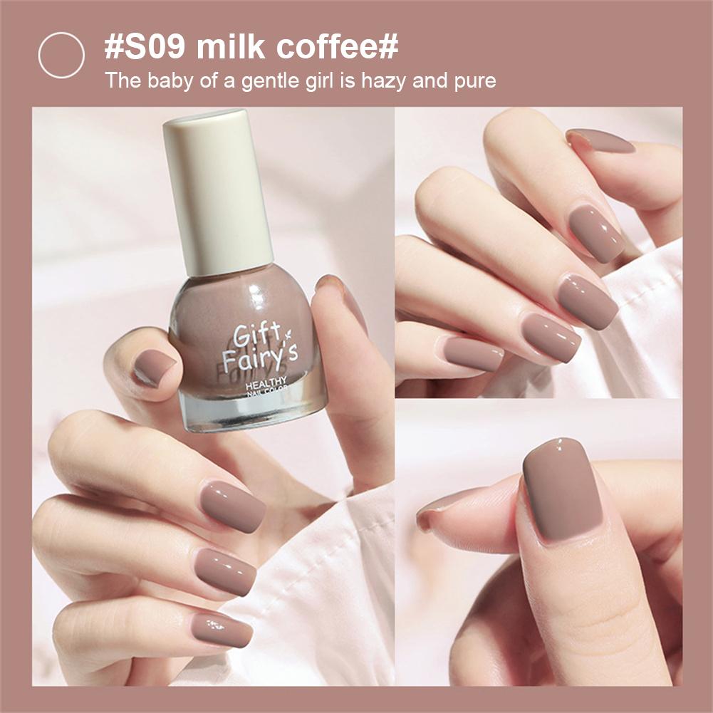Water-Based Peelable Nail Polish No-Bake Nail Polish Nude Long Lasting Colorfast Nail Polish