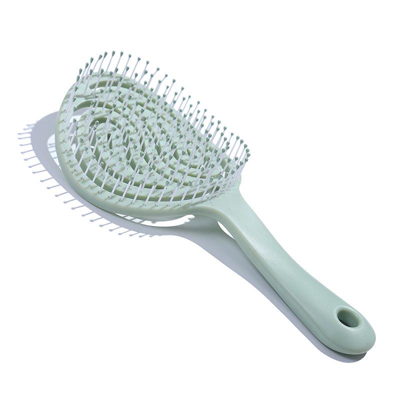 

Круглая классическая расческа для тай-чи для массажа кожи головы, для влажных/сухих волос, для гладкой укладки, для пышного стайлинга