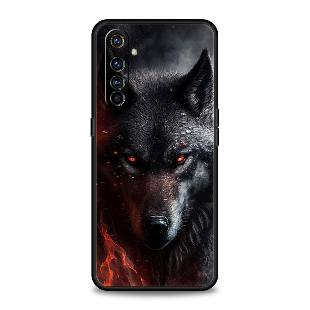 The Wolf Phone Case For Realme 12 11 10 9 8 5G 7 6 GT5 GT3 GT2 Pro Plus C21 C11 C25 C35 GT Neo 2 3 3T 5 Soft Cover