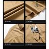 Autumn New Men's Quick-drying Tactical Long-sleeved Shirt Outdoor Workwear Loose Multi-pocket Harajuku Lapel Shirt