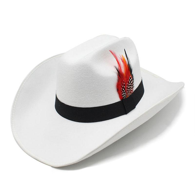 Jazz Hat Season British Ethnic Top Hat Ladies Shade Felt Hat