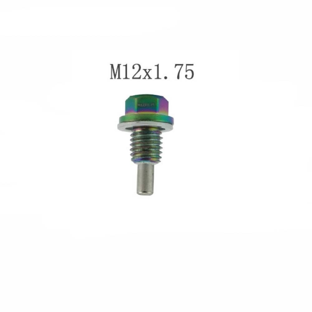 M12 X1.75 OIL PAN DRAIN PLUG BOLT ENGINE MAGNETIC FOR CADILLAC SLS FORD Focus 2L M12 X1.75 OIL PAN DRAIN PLUG BOLT ENGINE MAGNETIC FOR CADILLAC SLS FORD Focus 2L