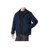 Timberland Solid Color Hooded Fashion Versatile Jacket Men jackets Dark-Blue A6ATG433