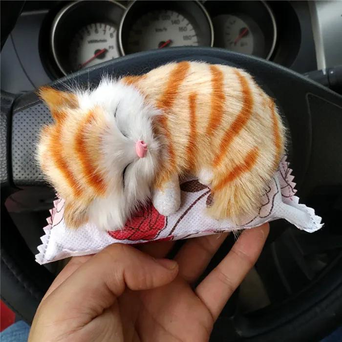 Car Decoration Cat Dog Bamboo Charcoal Bag Air Freshener Purify Activated Carbon Formaldehyde Remove Bag Automobile Accessories