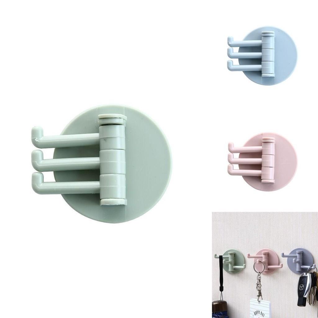 Versatile Rotatable Seamless Adhesive Hook Ideal For Kitchen Towel Wall Hanger Organization